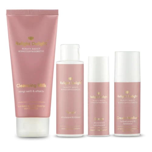 Beauty Basics - Gesichtpflege Set Medium - partiell frei von Parfüm