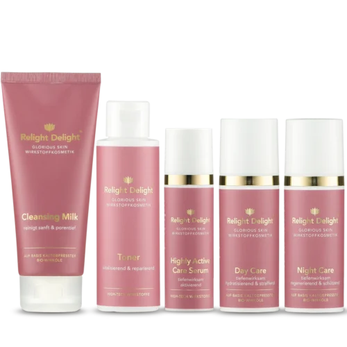 Glorious Skin - Gesichtspflege Set - frei von Parfüm