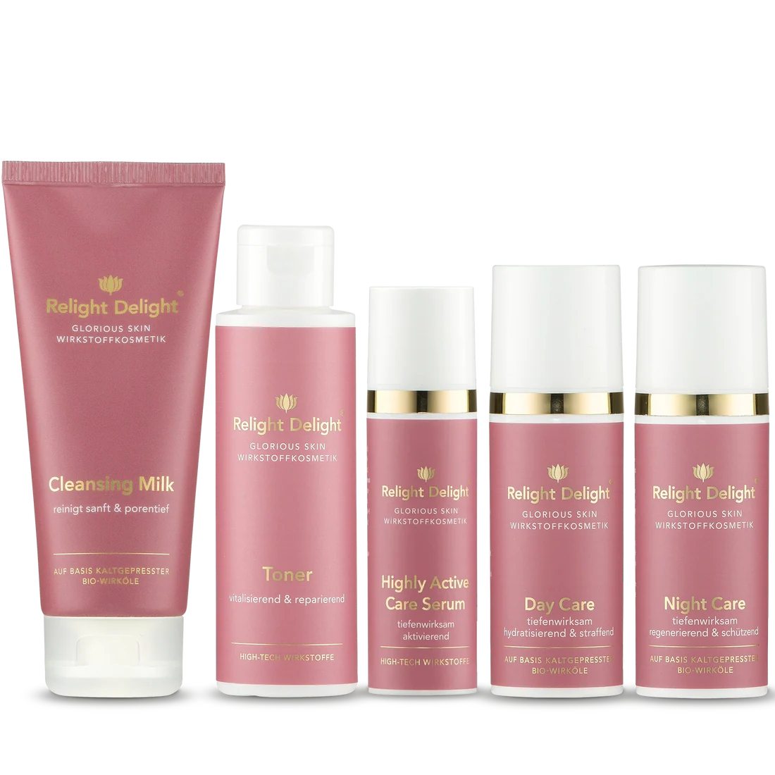 Glorious Skin - Gesichtspflege Set - frei von Parfüm