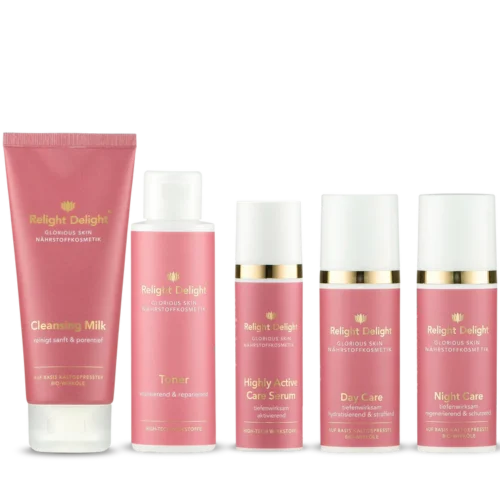 Glorious Skin - Gesichtspflege Set - frei von Parfüm