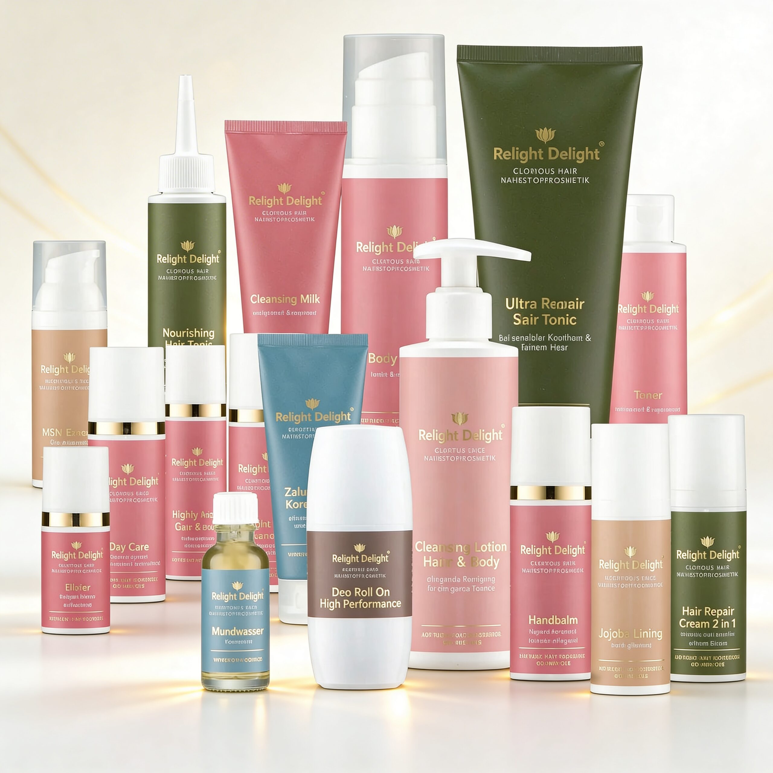 Luxus Pflegeset - partiell frei von Parfüm