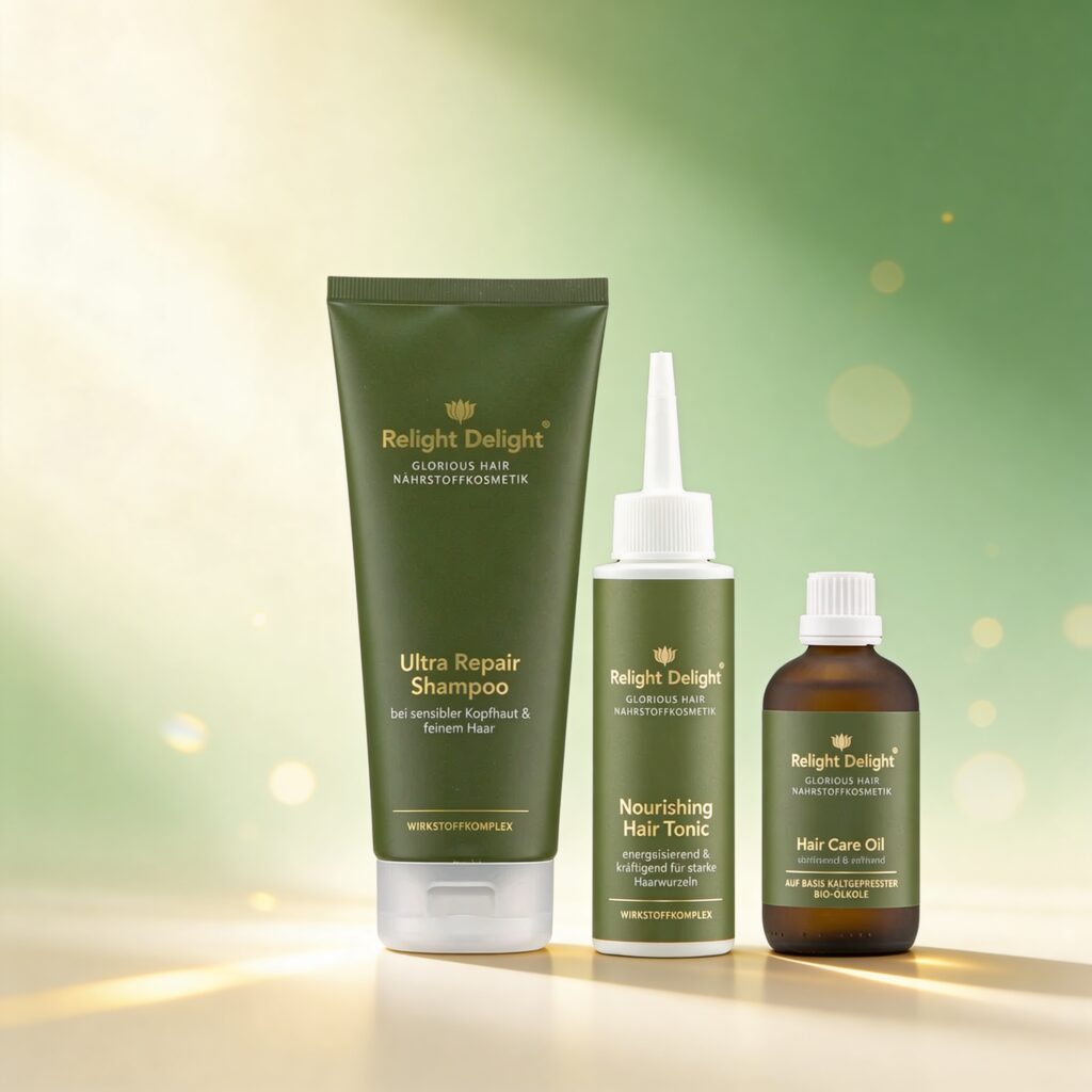 Glorious Hair - Haarpflegeset - Keratin Power - frei von Parfüm