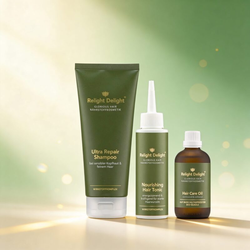 Glorious Hair - Haarpflegeset - Keratin Power - frei von Parfüm
