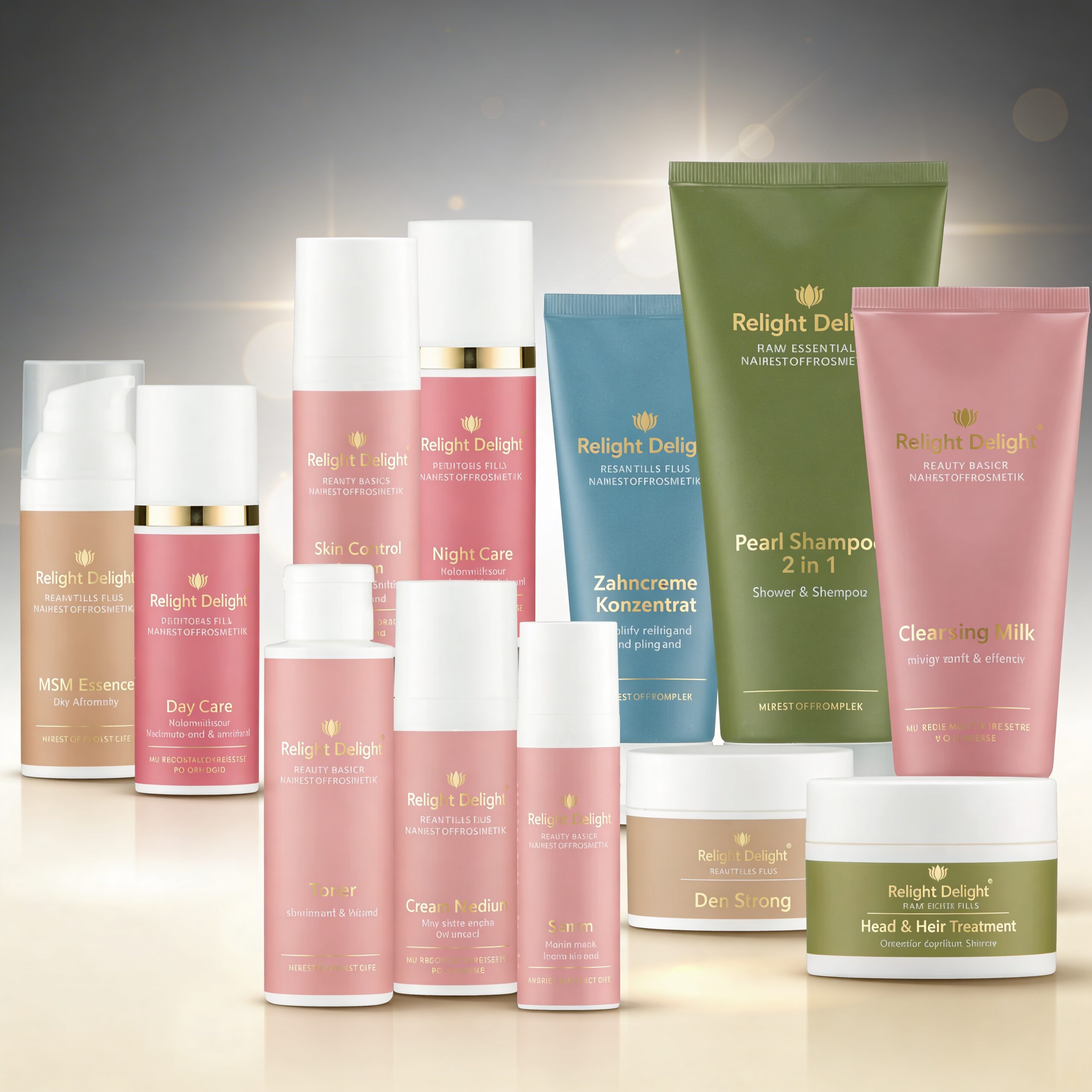 Pflegeset begleitend bei " ROSACEA "