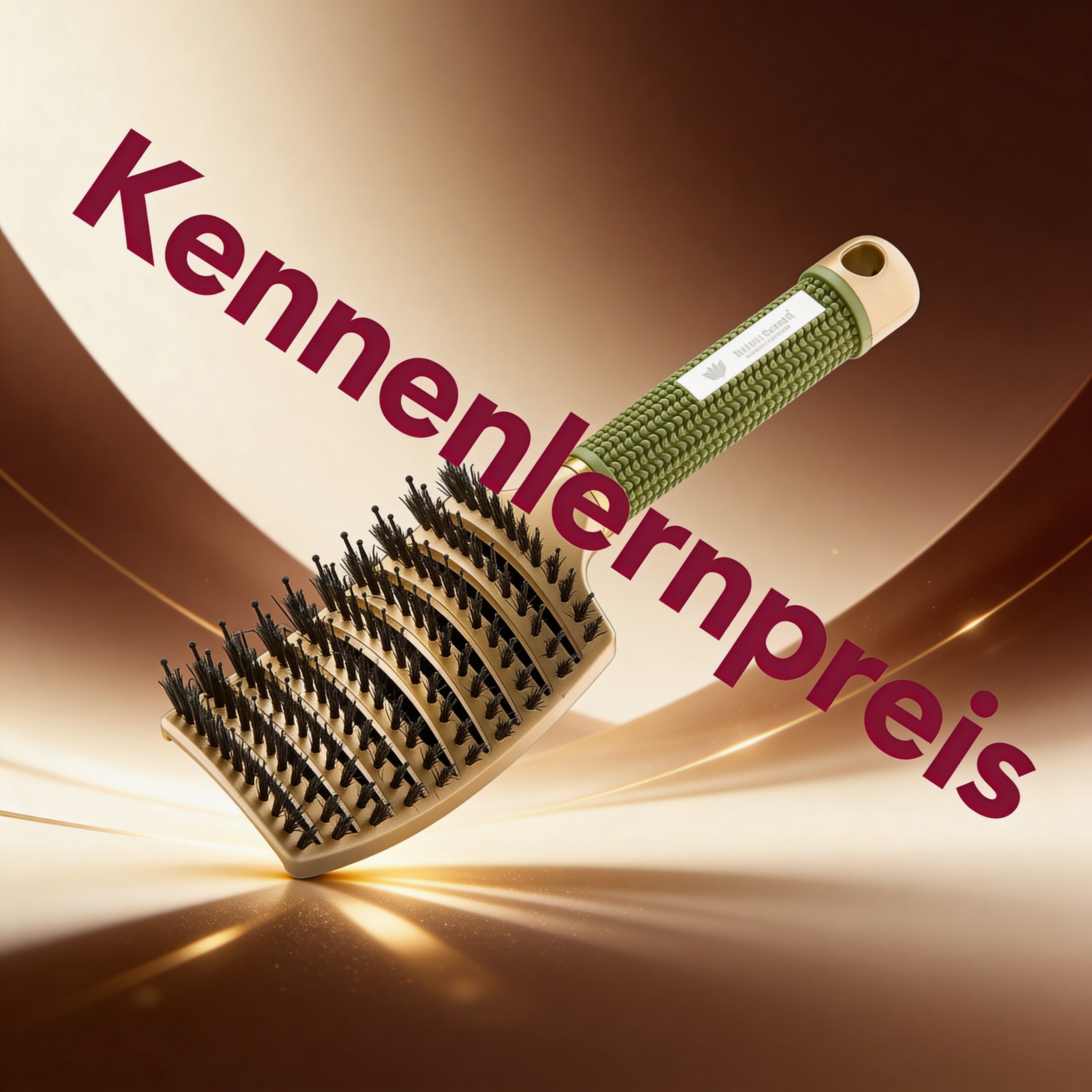 Haarbürste mit Wildschweinborsten